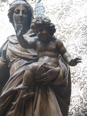 Mother and Child, Bronze Sculpture – France
